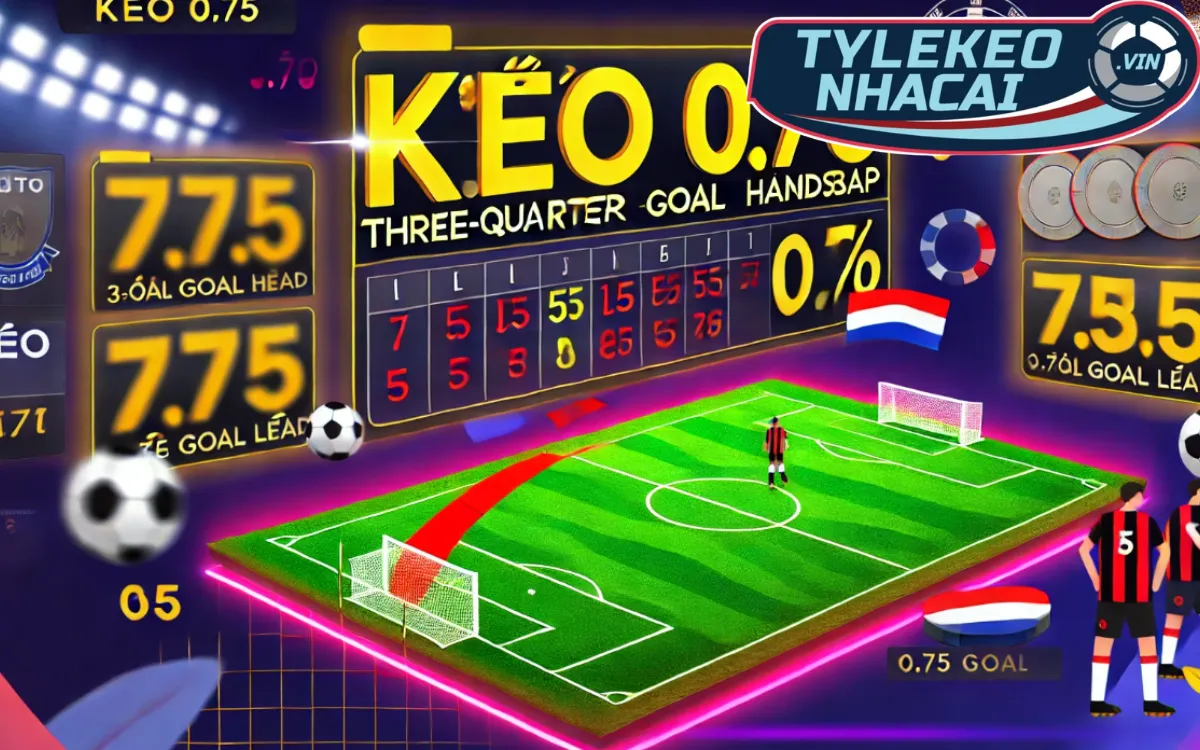 Kèo 0.75 (Kèo Chấp Nửa Một) – Phân Tích Cách Chơi Và Chiến Thuật Chơi 3 Tổng hợp kinh nghiệm chơi kèo chấp nửa một cược thủ mới nên biết