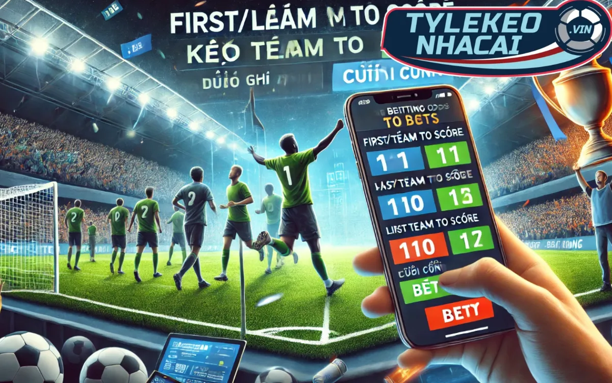 Kèo đội nào sẽ ghi bàn đầu tiên/cuối cùng (First/Last Team to Score) - Dễ Chơi Dễ Trúng Lộc 1 Kèo đội nào sẽ ghi bàn đầu tiên (First Team to Score) là gì?