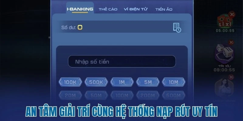 Vip79 - Thiên Đường Thử Vận Đẳng Cấp Đừng Nên Bỏ Lỡ 2026 2 An tâm giải trí cùng hệ thống nạp rút uy tín