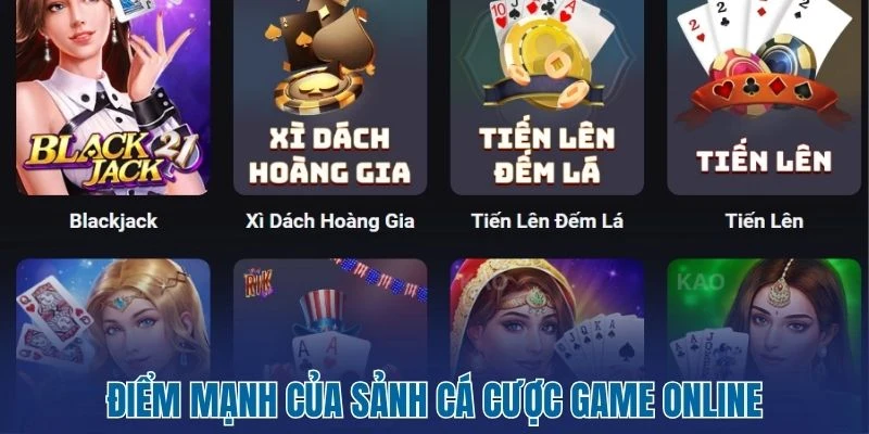 UK88 - Sân Chơi Cá Cược Bóng Đá Uy Tín Hàng Đầu 2 Điểm mạnh của sảnh cá cược game online