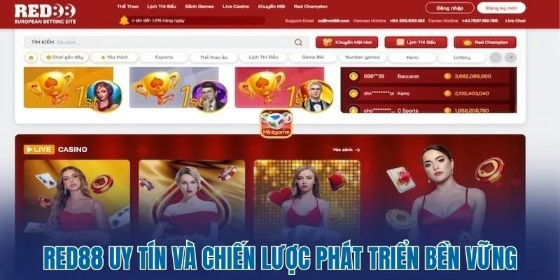 Red88 - Nhà Cái Uy Tín Với Trải Nghiệm Cá Cược Đặc Biệt 2 Red88 uy tín và chiến lược phát triển bền vững