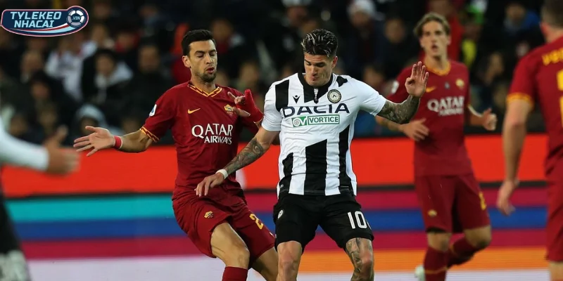 Kèo Nhà Cái Udinese Vs AS Roma Hôm Nay Ngày 03/01/2026 - Serie A 1 Thông tin, phong độ Udinese vs AS Roma mới nhất