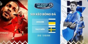 Kèo bóng đá Ukraine vs Thụy Điển hôm nay ngày 27/03/2026 - VLWC